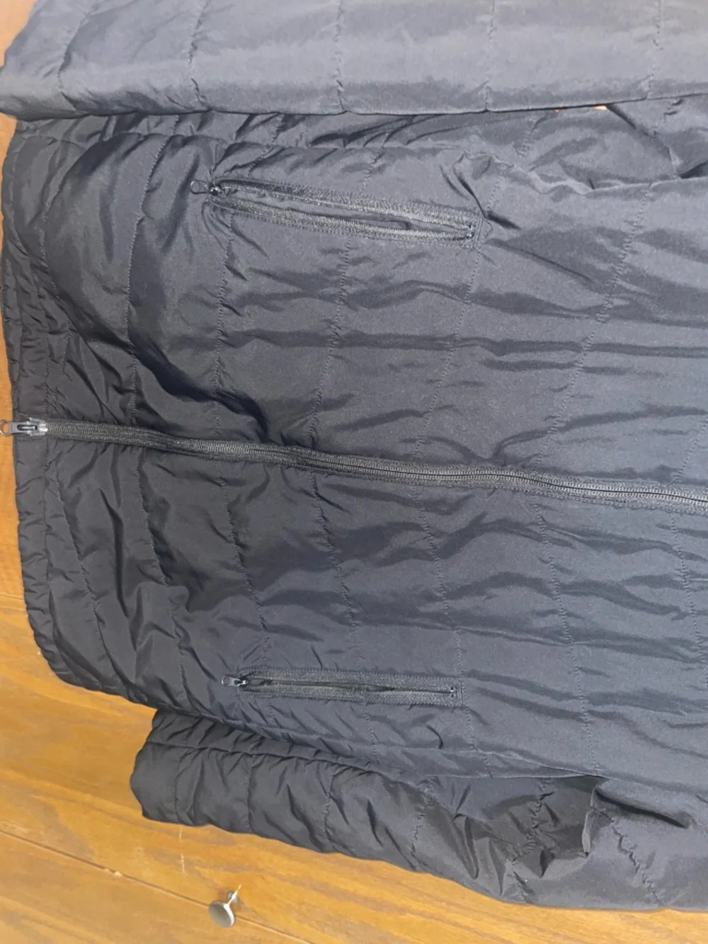 The North Face Black Hooded Puffer Jacket
